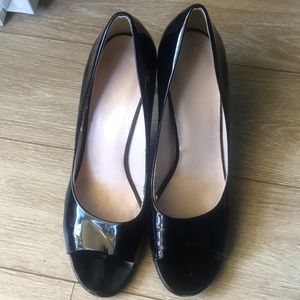 Nine West open toe heel